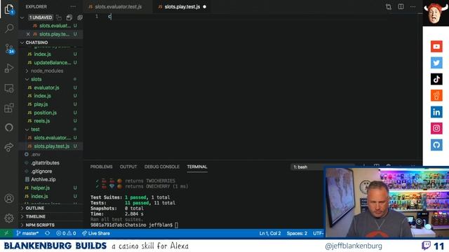 August 7, 2020 - Jeff Blankenburg builds a casino skill for Alexa. смотреть онлайн