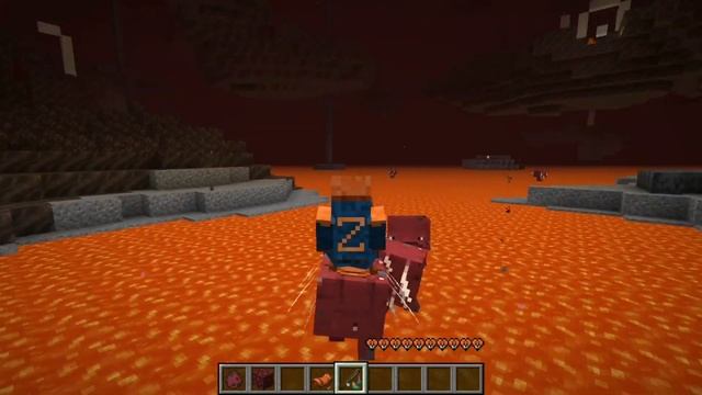 Flying Around The Nether On A Strider | Minecraft Snapshot 20w13b | How To Ride Strider In Minecraf