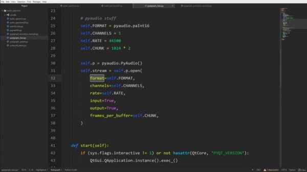 Let's Build an Audio Spectrum Analyzer in Python! (pt. 3) Switching to PyQtGraph