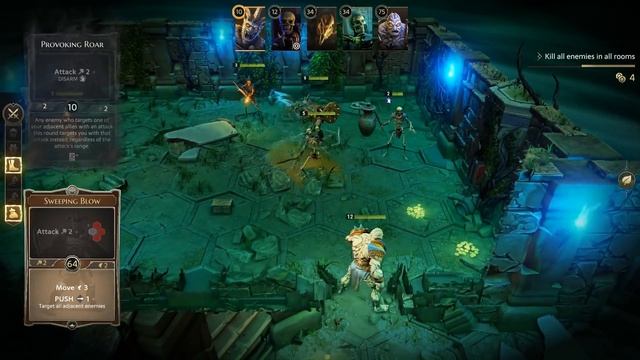 ЛУЧШАЯ НАСТОЛЬНАЯ ИГРА 2017 УЖЕ НА ПК - Gloomhaven первый взгляд на игру (обзор, разбор боёвки) смотреть онлайн