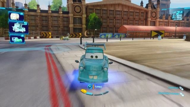 Cars 2: The Video Game | Tokyo Mater - Buckingham Sprint! | WhitePotatoYT! смотреть онлайн