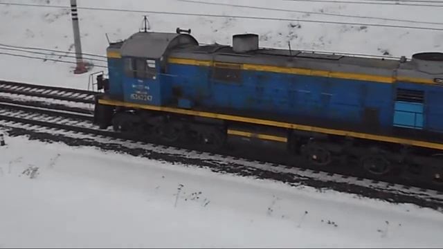 Тепловоз ТЭМ2-6224 смотреть онлайн