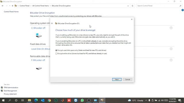 Bitlocker drive encryption How to use and remove in windows 10 смотреть онлайн