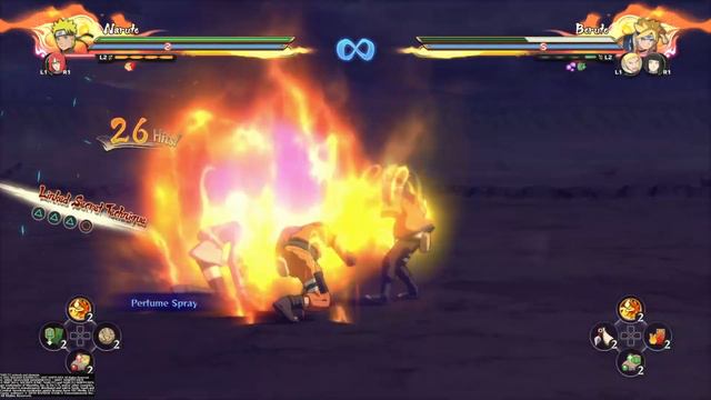 Naruto (Rasengan Barrage) 99% Combo (UNBLOCKABLE) - Naruto Storm 4 смотреть онлайн