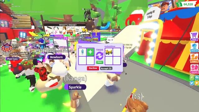 Проверим, что дадут? Это трейды в игре адопт ми в роблокс. Adopt me roblox смотреть онлайн