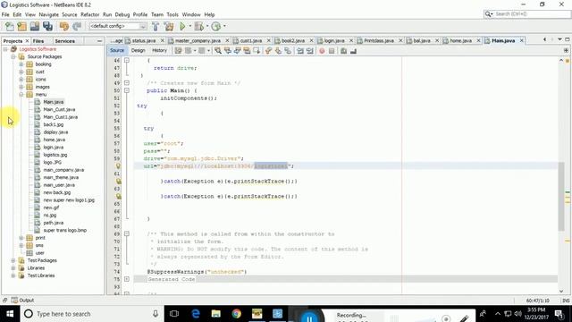 Logistic Management System With Complete Source Code in JAVA смотреть онлайн