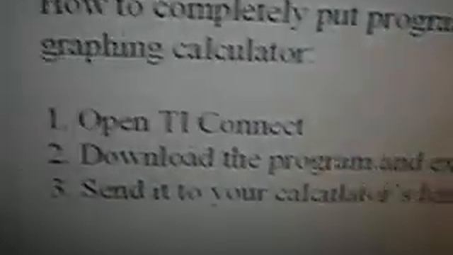 How to put games and programs on a TI graphing calculator смотреть онлайн