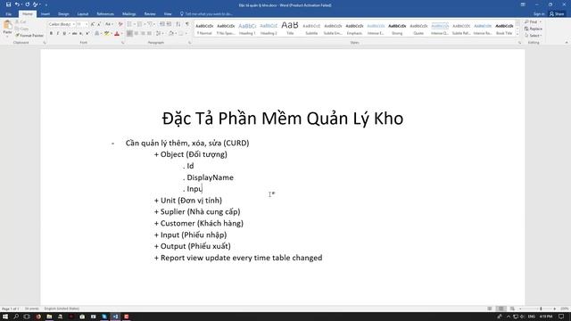 [Phần mềm quản lý kho WPF - MVVM] - Bài 1: Phân tích đặc tả | HowKteam смотреть онлайн
