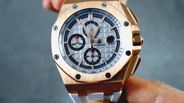 Audemars Piguet Royal Oak Offshore Chronograph Summer Edition review смотреть онлайн