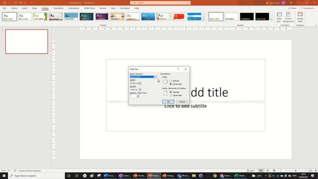 How to Change a PowerPoint Slide to A4 | 1 Minute Tutorial смотреть онлайн
