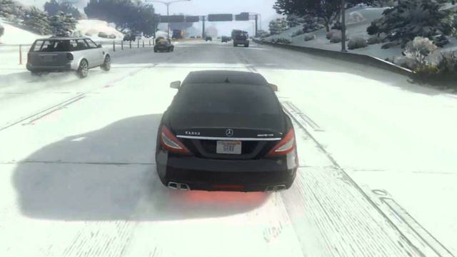 ПОКАТУШКИ НА Mercedes-Benz CLS 6.3 AMG | GTA 5 смотреть онлайн