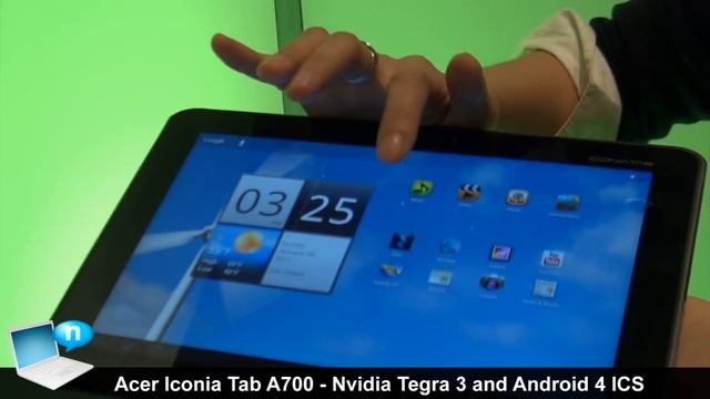 Acer Iconia Tab A700: Nvidia Tegra 3 and Android 4 ICS смотреть онлайн