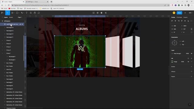 Figma UI Design Beginners Tutorial: Make a Music Stream Landing page смотреть онлайн