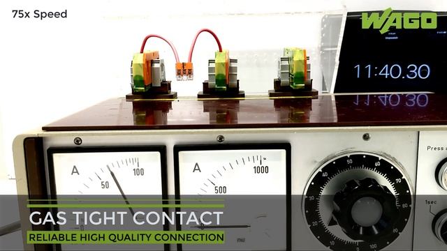 Duration Test WAGO 221 4mm² At 2x Rated Current (1hr)