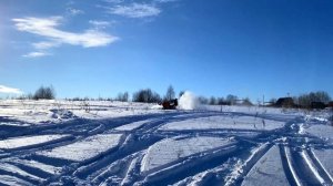 Испытания и возможности Электроснегохода Тофалар Атлас Эко