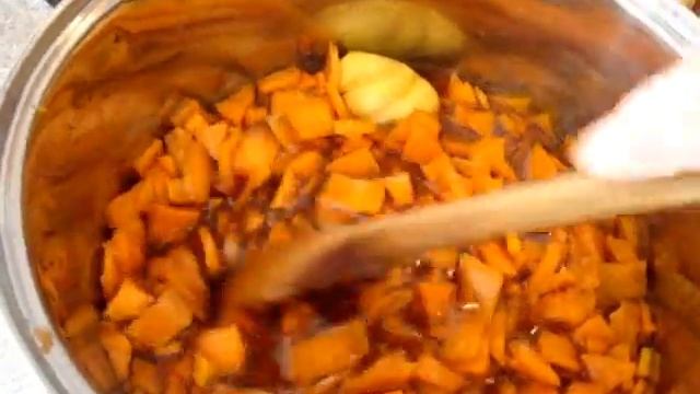 Как приготовить мармелад из тыквы.Mermelada de calabaza.España.Madrid. смотреть онлайн