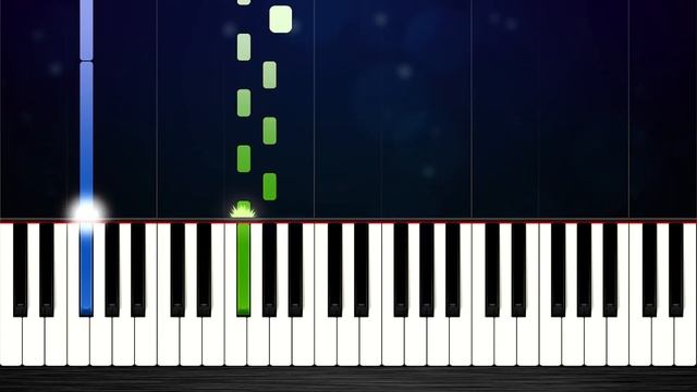Granny (Horror Game) Theme - EASY Piano Tutorial by PlutaX смотреть онлайн