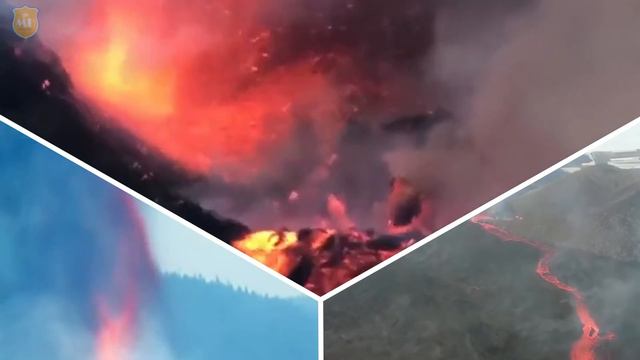 💥BRUTAL 🌋 La Palma volcano is a BEAST that is out of control смотреть онлайн