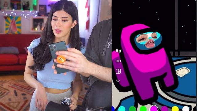 Trying the Best Tik Tok TREND Filters смотреть онлайн