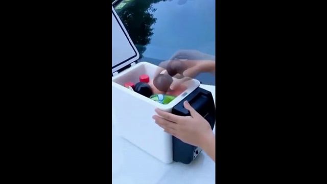Портативный автомобильный холодильник смотреть онлайн