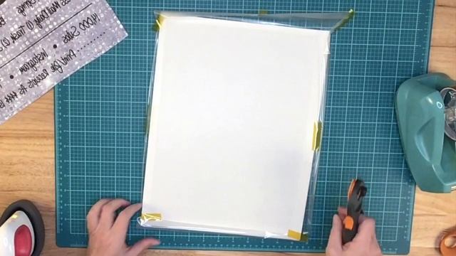 Using Sublimation, Laminating Film and a Canvas Board to Make a Goals Board смотреть онлайн