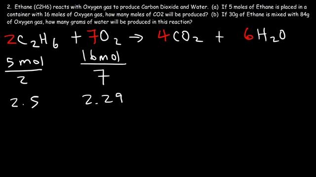 Limiting Reactant Practice Problems смотреть онлайн