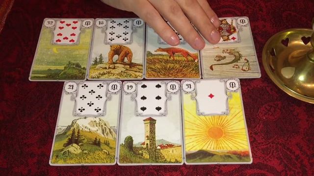 ОНЛАЙН РАСКЛАД НА ОТНОШЕНИЯ ДЛЯ АЛЛЫ И АЛЕКСЕЯ НА КАРТАХ ЛЕНОРМАН смотреть онлайн