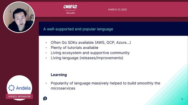 Successful Go for microservices architecture | Herve Ah-Leung | Conf42 Golang 2022 смотреть онлайн