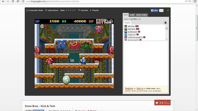 How to play Snow Bros смотреть онлайн