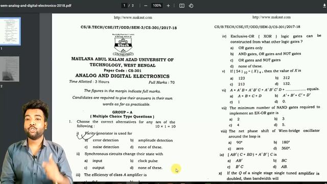 MAKAUT Previous 10 Years Offline Exam Questions & Organizer PDF | Study Notes | Download Questions. смотреть онлайн