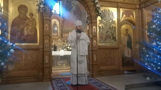 Проповедь архиепископа Подольского и Люберецкого Аксия по окончании Литургии 8 января 2022г в Прео смотреть онлайн