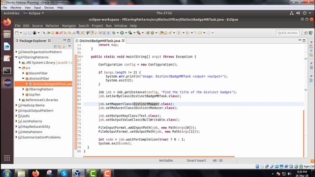 MapReduce and Design Patterns - Distinct Pattern Example смотреть онлайн
