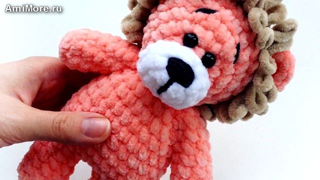 Амигуруми: схема Львёночек. Игрушки вязаные крючком - Free crochet patterns. смотреть онлайн