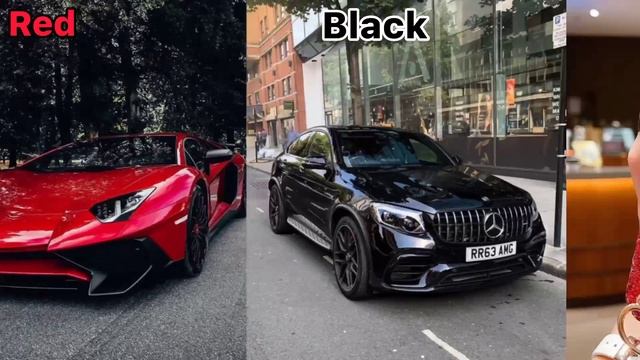 Red ❤️ Vs Black ? | dress ? / crown ? / phone ? / car ? / lips ? etc. смотреть онлайн