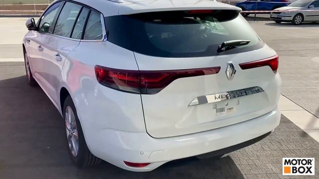 Renault Megane GrandTour Zen TCe 140 - Biela Glacier смотреть онлайн