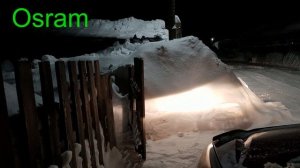 Маяк vs OSRAM  Night breaker Unlimited, лампы ближнего света H7