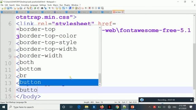 LECTURE 14: BOOTSTRAP FONT AWESOME смотреть онлайн