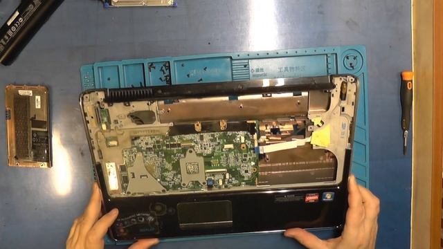 Разборка ноутбука HP Pavilion dv6 2110er смотреть онлайн