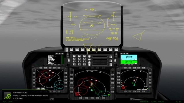 Retro Gaming F-22 Lightning 3: Campaign 1 Mission 7 (1080p Forced With 3dfx Using NGlide)