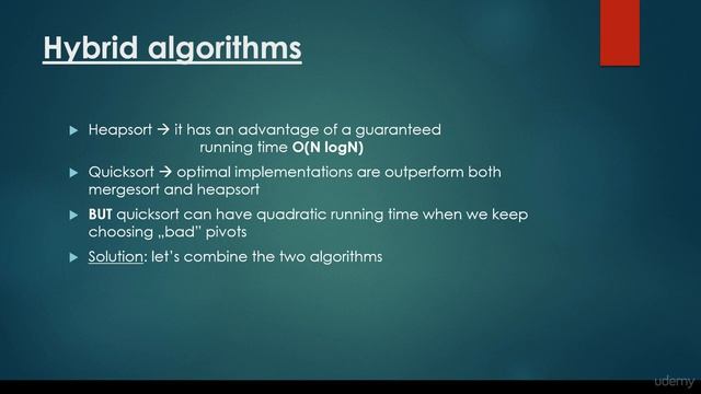 Hybrid sorting algorithms смотреть онлайн