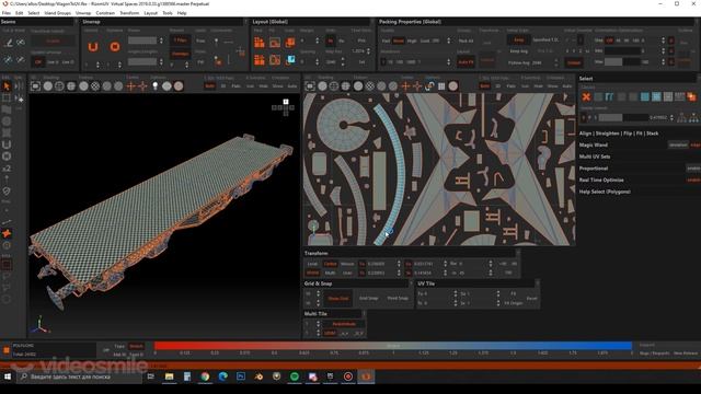 RizomUV - UV развёртка для новичков | Урок 2
