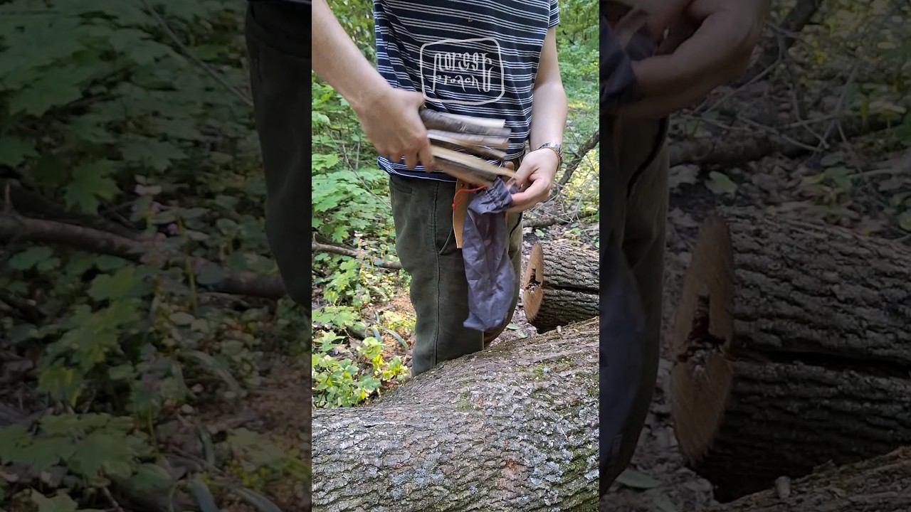 ДРОВА ДЛЯ ЩЕПОЧНИЦЫ! #бушкрафт #лес #выживание #survival #поход #щепочница смотреть онлайн
