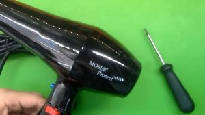 Как разобрать фен для волос MOSER PROTECT 4360 Ремонт фена своими руками