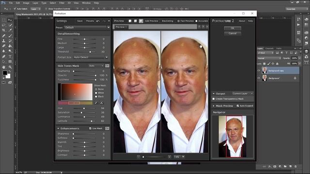Limpiar fotografías con Imagenomic Portraiture | Curso de Adobe Photoshop | Aprende Más смотреть онлайн