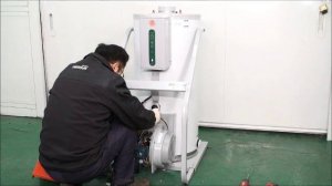 Ремонт котла Kiturami KSO 50 70   Замена прокладки горелки