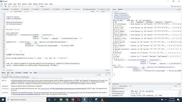 K FOLD Cross validation R Random forest : Machine learning смотреть онлайн