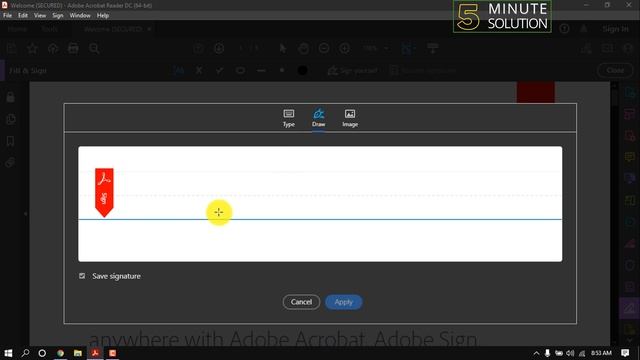Signing PDFs in Adobe Acrobat | How to sign on adobe acrobat 2023 смотреть онлайн