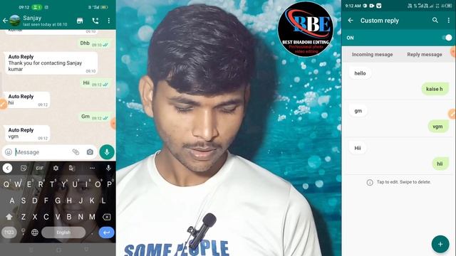 Whatsapp par automatic Reply kaise kare // kisi ko bhi automatic sms kare kare #sanjaymukhi #bhadoh смотреть онлайн