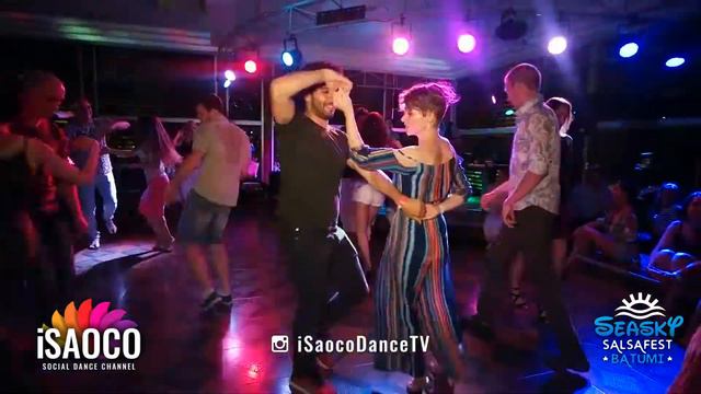 Kaveh Babai and Irina Elohova Salsa Dancing at Seasky Salsafest Batumi, Sunday 17.06.2018 смотреть онлайн