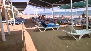 Пляж отеля Club Side Coast 5* в Турции Сиде The beach of the Club Side Coast 5* hotel in Turkey Sid